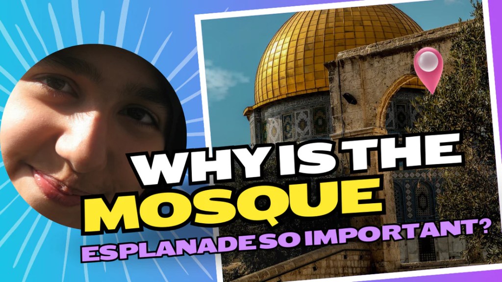Why is the mosque esplanade so important